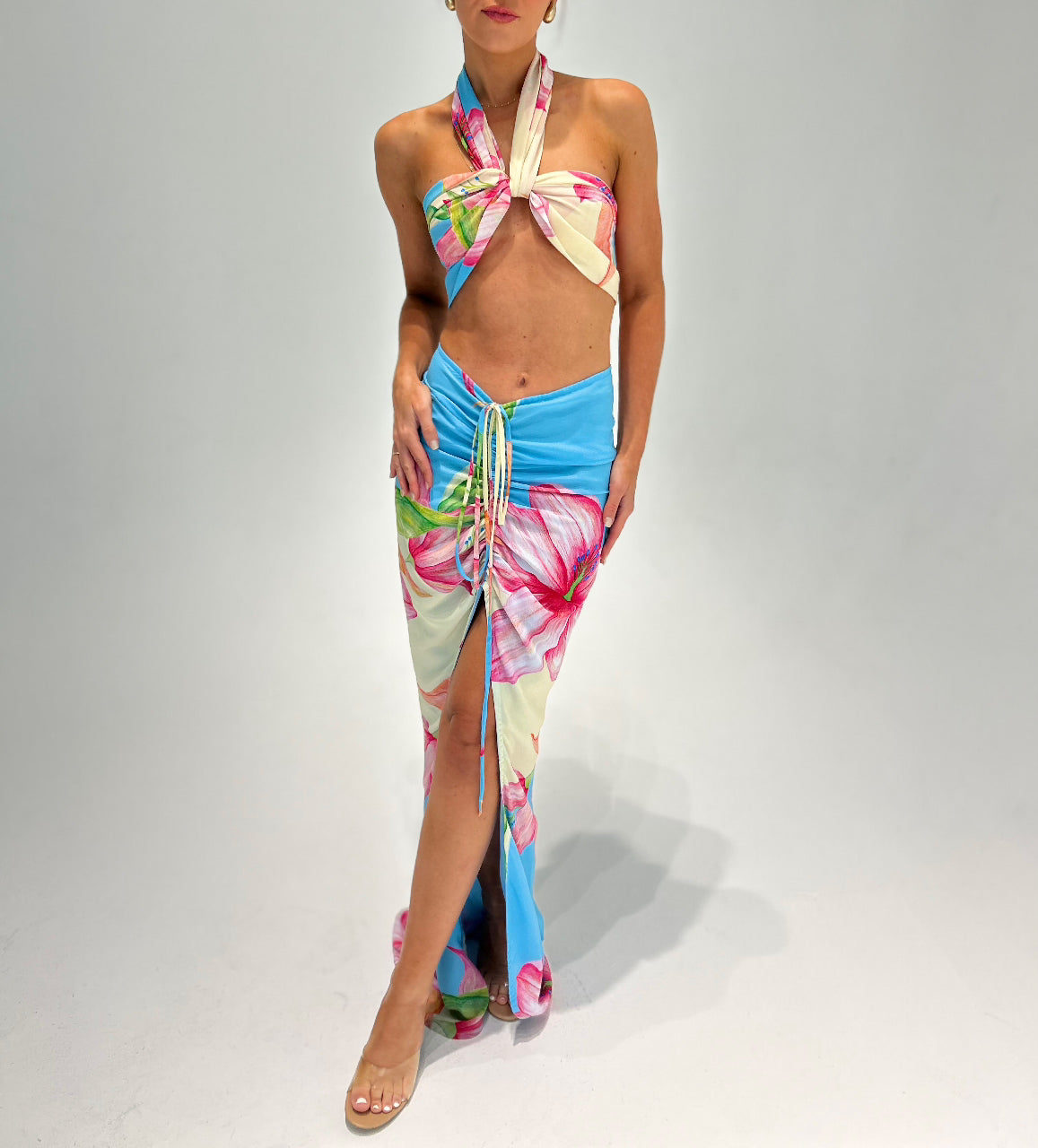 Valentina Wrap Crop Top